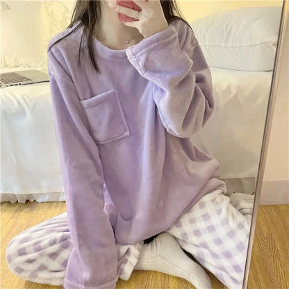 Snuggly Soft Women's Winter Pajamas